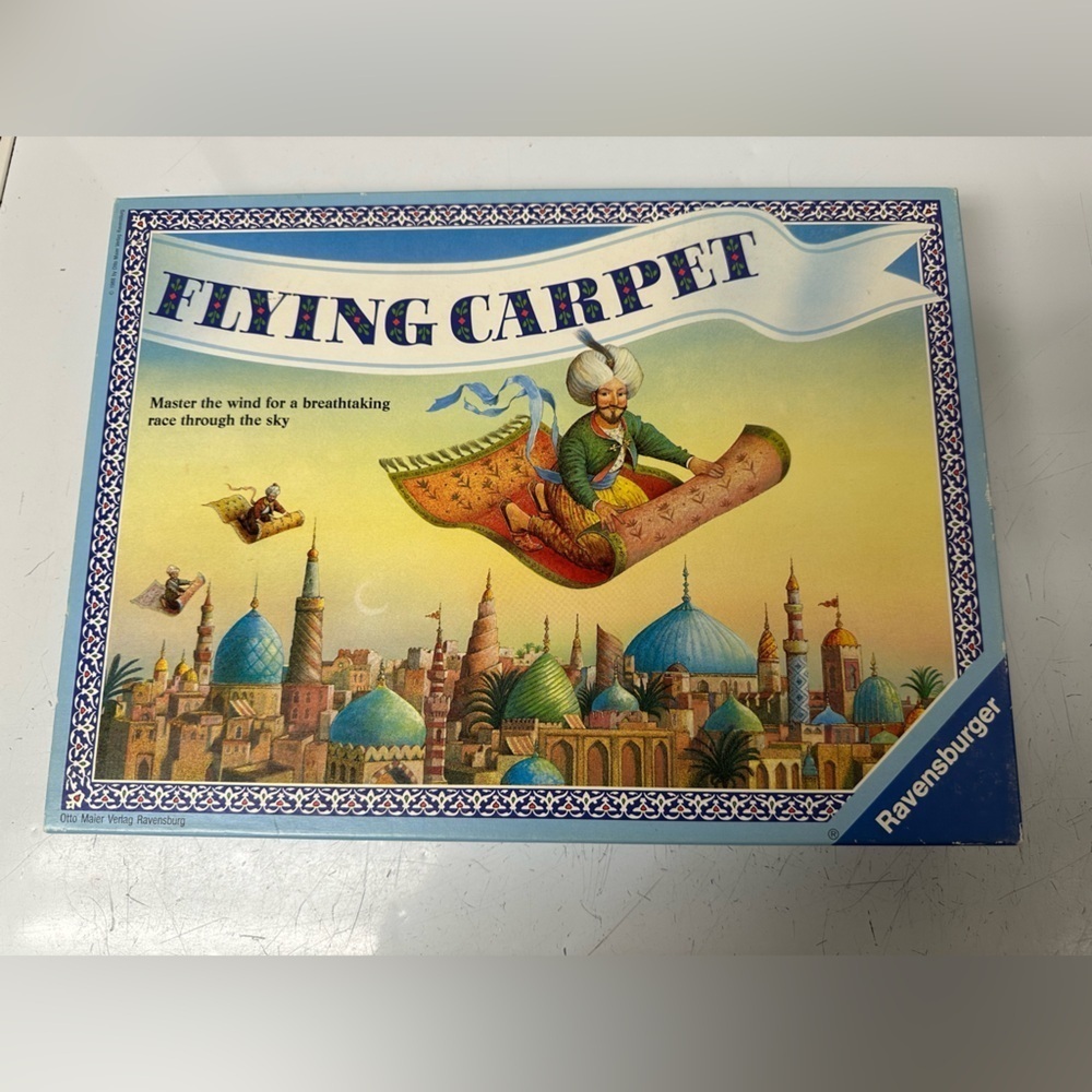 Ravensburger Flying Carpet Adventure Game Complete. RARE!!